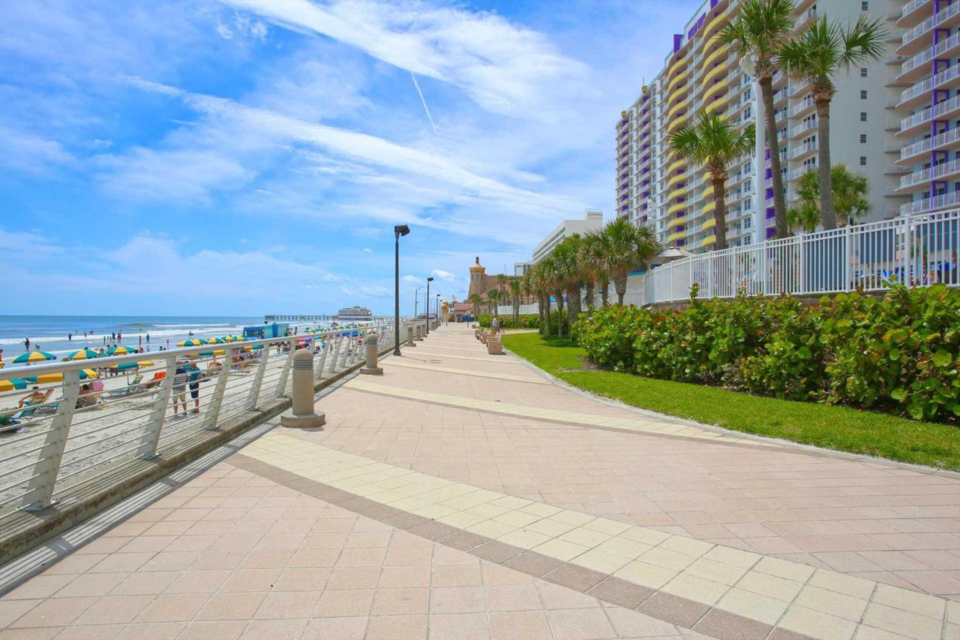 Luxury 2Br Dbl Balcony Direct Ocean Wyndham Resort Daytona Beach Exteriör bild