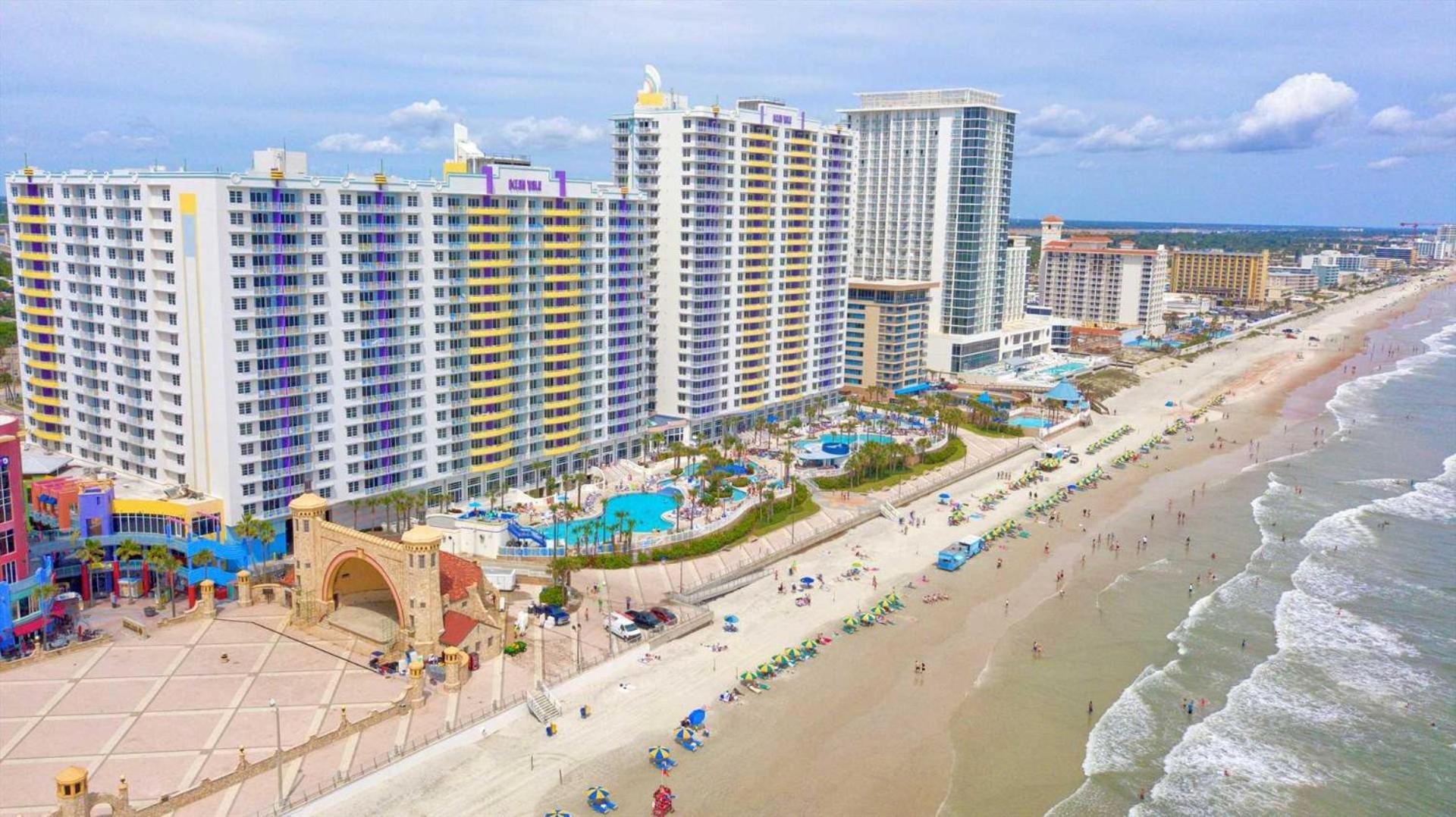 Luxury 2Br Dbl Balcony Direct Ocean Wyndham Resort Daytona Beach Exteriör bild